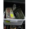 Image 1 : TUB OF MISC. RIVET GUN, TOOLS, LIGHT, ETC.