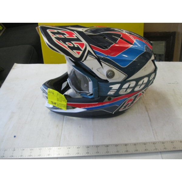 MOTOCROSS HELMET W/GOGGLES
