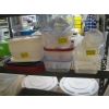 Image 2 : ASST. PLASTIC CONTAINERS W/LIDS