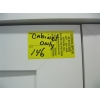 Image 4 : 2 DOOR WHITE CABINET, APPROX. 30"X72"