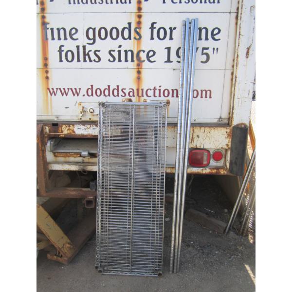 DISMANTLED 4 SHELF METRO RACK