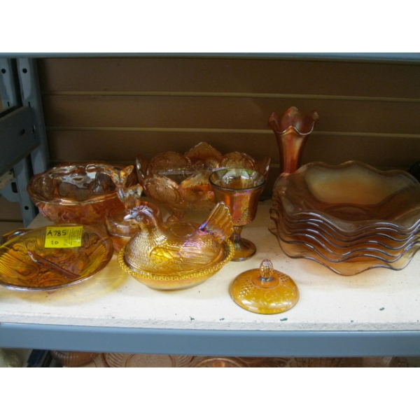 ASST. CARNIVAL GLASS