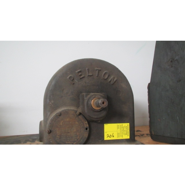 PELTON WATER MOTOR WHEEL
