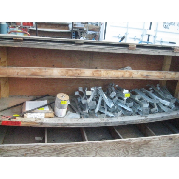 METAL JOIST HOLDERS, VENT GRILL, ETC.