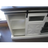 Image 8 : SLIDING BARN DOOR FIREPLACE MANTLE UNIT W/FIREPLACE