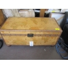 Image 1 : STEAMER TRUNK W/WORLD DESIGN