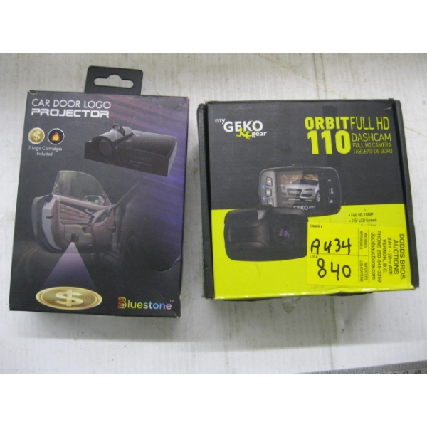 DASHCAM CAMERA & CAR DOOR PROJECTOR