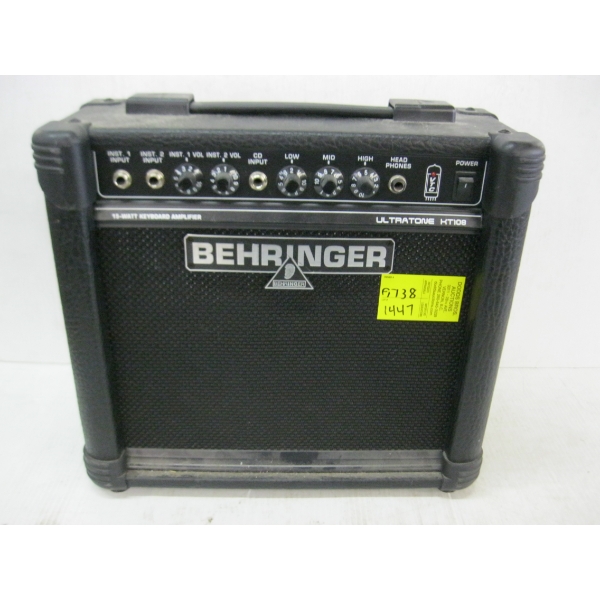 BEHRINGER 15W KEYBOARD AMPLIFIER - ULTRA TONE KT108