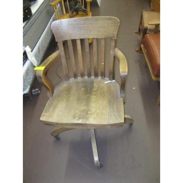 OAK OFFICE CHAIR