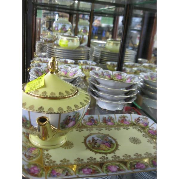 LG. CHINA TEA SET - MADE IN WEST GERMANY - "LOVE STORY"