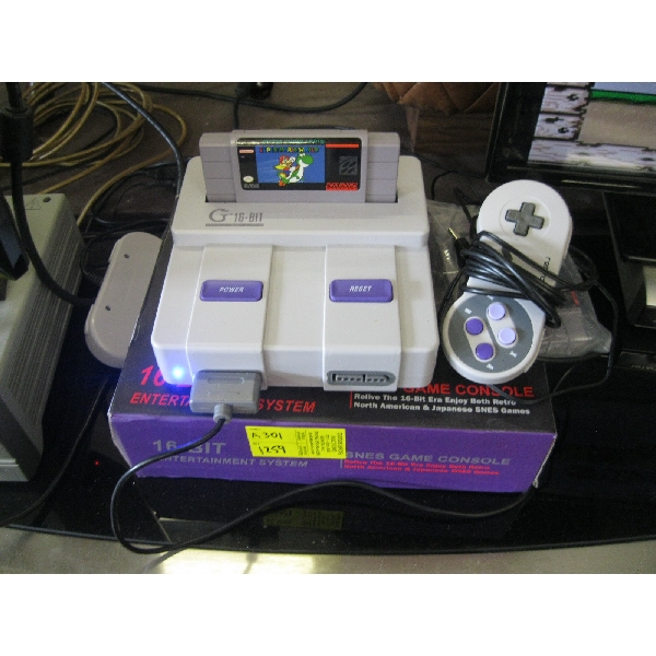G16 BIT GAME SYSTEM TO PLAY RETRO NINENTO GAMES
