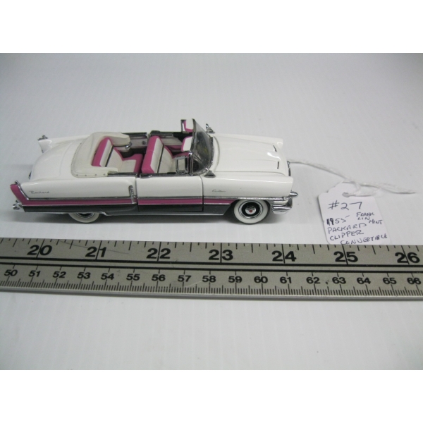 FRANKLIN MINT 1955 PACKER CLIPPER CONVERTIBLE