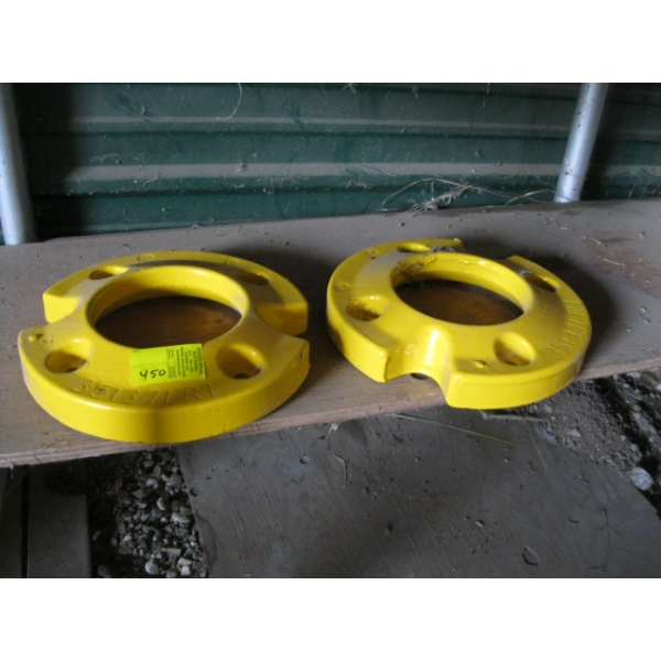 2 HEAVY WHEEL WEIGHTS