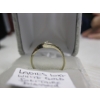 Image 4 : LADIES 10KT WHITE GOLD SOLITAIRE DIAMOND RING, SZ 7 3/4