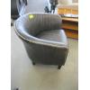Image 2 : LEATHER UPHOLSTERED CHAIR