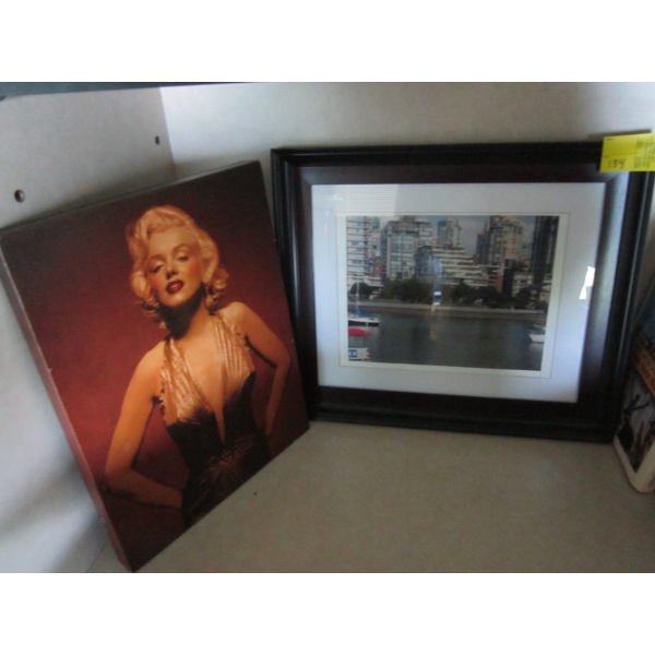 MARILYN MUNRO PICTURE & PICTURE OF VANCOUVER HOTEL