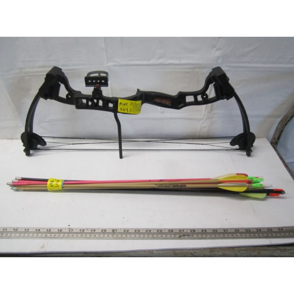 SMALL COMOUND BOW W/ARROWS