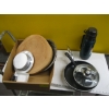 Image 1 : MISC. SCALES, FRYPANS, EGG POACHER, ETC.