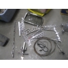 Image 4 : BIN OF ASST. EMBLEMS, LIGHTBULBS, CENTER CAPS, ETC.