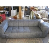 Image 1 : GREY LEATHER SOFA