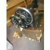 Image 5 : BIN OF MISC. CANDLES, CANDLEHOLDERS, BAKING DISHES, OLD CASE SEWING MACHINE ("AS IS")