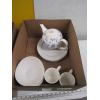 Image 2 : 2 BOXES OF MISC. DISHES, TEAPOTS, ETC.