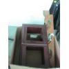 Image 3 : 2 BOXES OF SHELVING, COAT HANGERS, ETC.