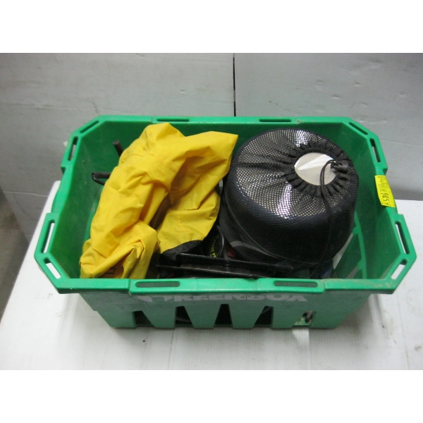 BIN OF ASST. CAMPING ITEMS, ETC.