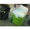 Image 1 : IGLOO PORTABLE COOLER, BOX OF GOLF BALLS, HAT, CAMPING GEAR, ETC.