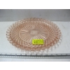 Image 1 : LG. PINK DEPRESSION GLASS PLATE