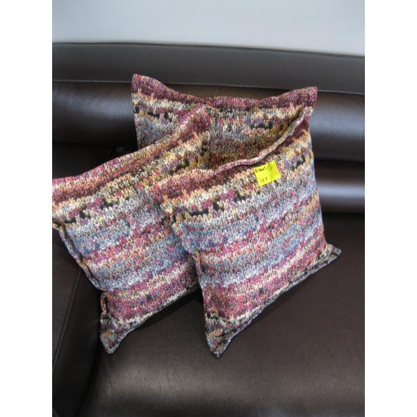 3 COLORFUL PILLOWS