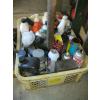 Image 1 : BIN W/MISC. CLEANERS, PAINTS, ETC.