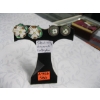 Image 1 : 2 PAIRS OF VINTAGE STERLING ENAMEL EARRINGS