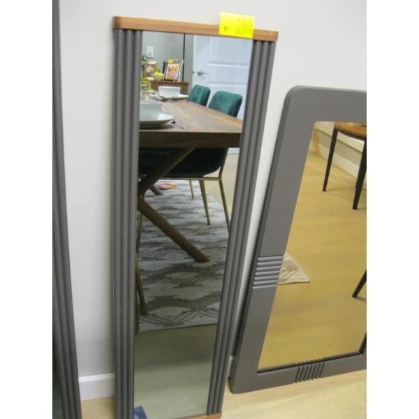 FRAMED MIRROR, APPROX. 41"X12"