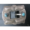Image 2 : NAVAJO BELT W/TURQUOISE & SILVER