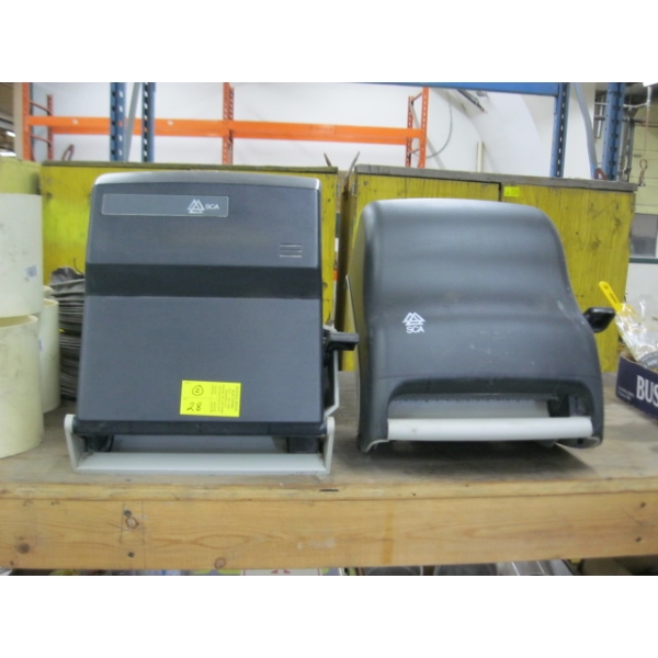 2 PAPER TOWEL DISPENSERS