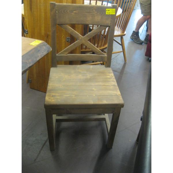 WOOD FRAMED CHAIR