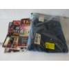 Image 1 : 3 BOOKS & PAIR OF NEW WRANGLER SZ 34X29 JEANS