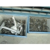 Image 1 : 4 WOODEN DRAWERS W/ASST. CONTENTS - BOLTS, HOSE CLAMPS, ETC.
