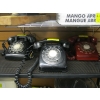 Image 1 : 2 BLACK & 1 RED DIAL TELEPHONES