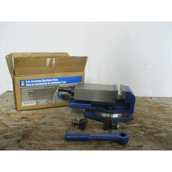 NEW MACHINIST VISE, 3" SWIVEL