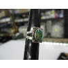 Image 3 : 2 TURQUOISE & SILVER RINGS, SZ 6.5 & 5.5