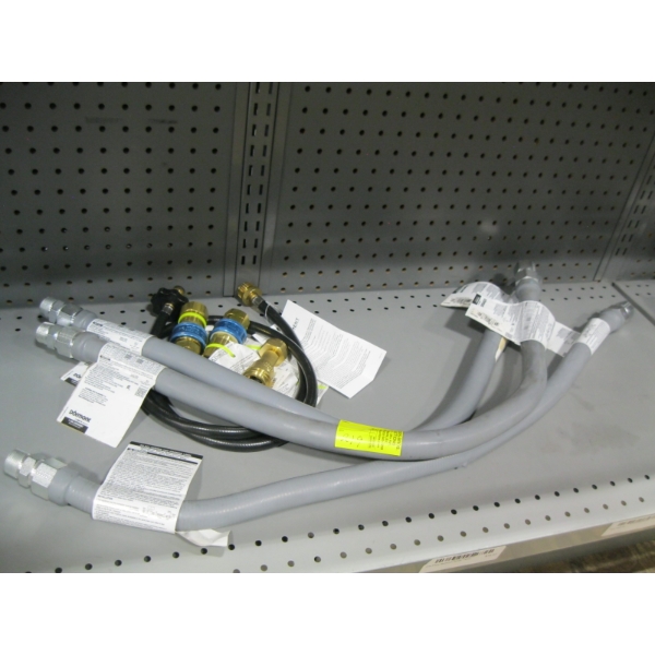 GAS CONNECTOR HOSES, QUICK COUPLERS, ETC.