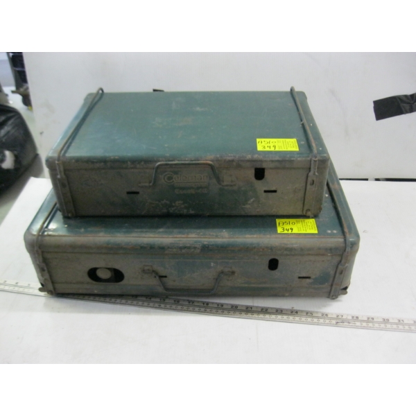 2 COLEMAN CAMP STOVES