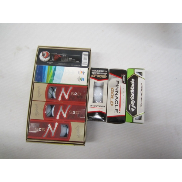 8 SLEEVES OF NEW GOLF BALLS