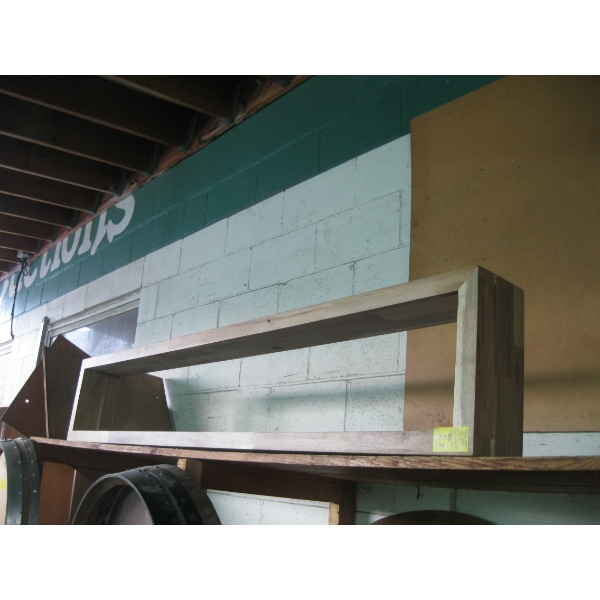 WOODEN SHELF UNIT