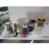 Image 4 : 2 BOXES OF MISC. TEAPOT, GLASSWARE, ETC.