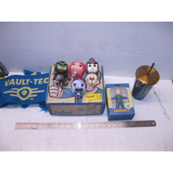FALLOUT TOY FIGURINES, ETC.
