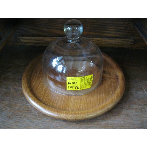 MCM TEAK CHEESE TRAY