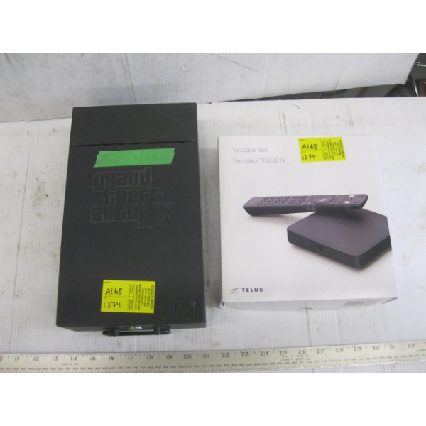 GRAND THEFT AUTO MAILBOX & TELUS TV BOX